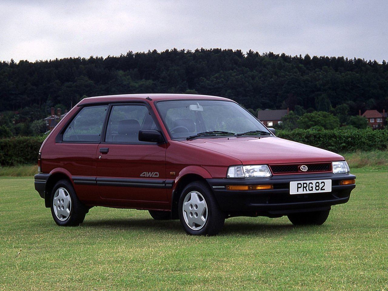 Subaru Justy I Рестайлинг (Хэтчбек 3 двери, 1987-1995)