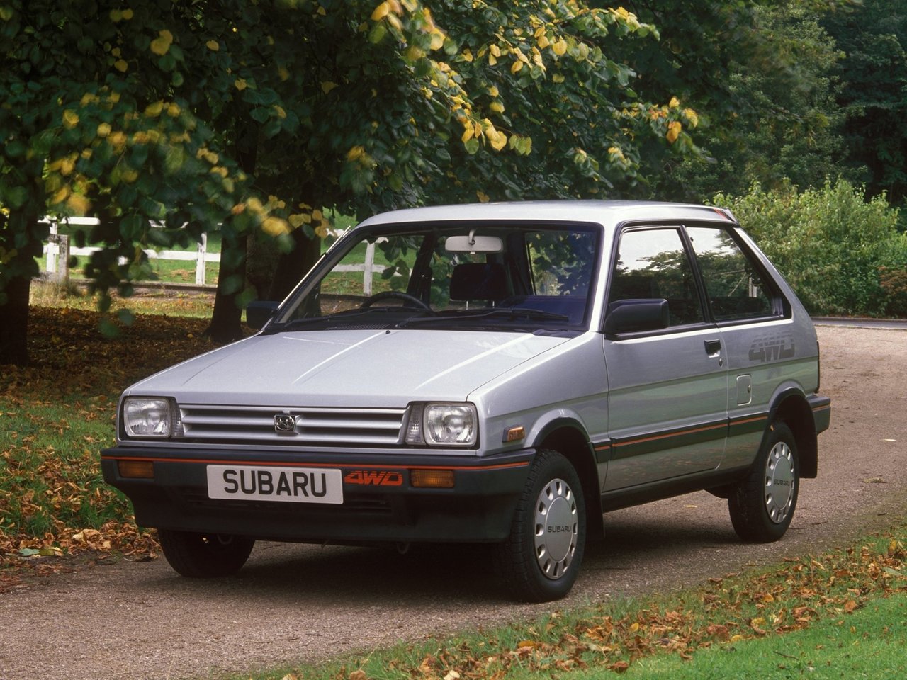 Subaru Justy I (Хэтчбек 3 двери, 1984-1991)