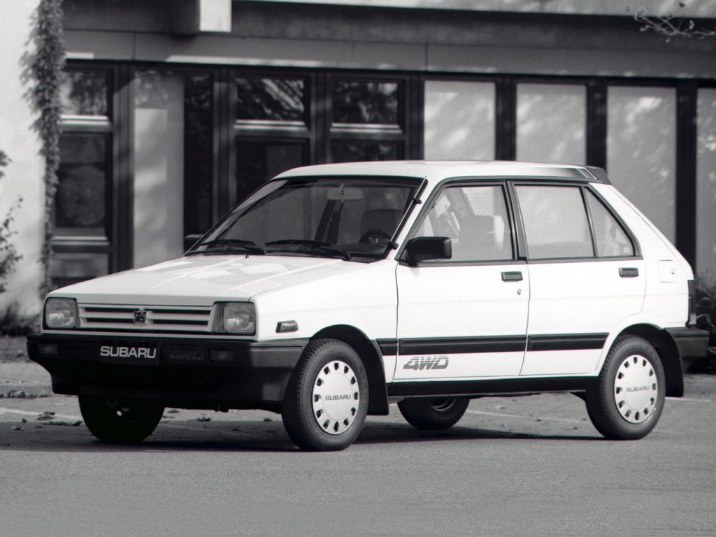 Subaru Justy I (Хэтчбек 5 дверей, 1984-1991)