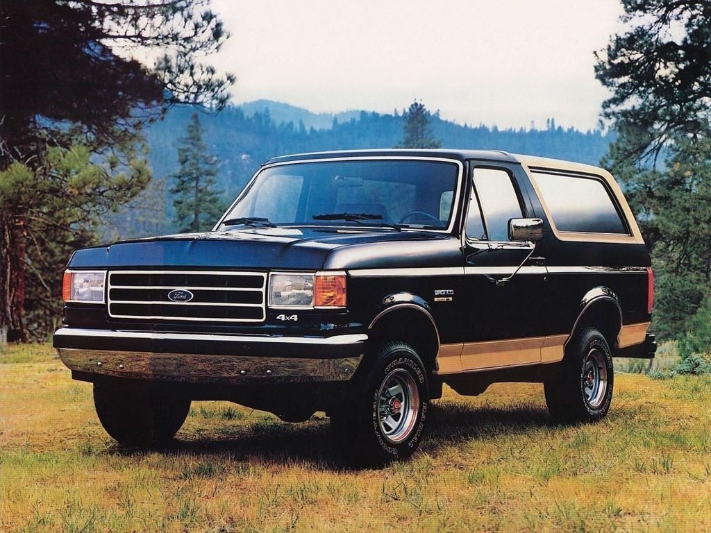 Ford Bronco IV (Внедорожник 3 двери, 1987-1991)