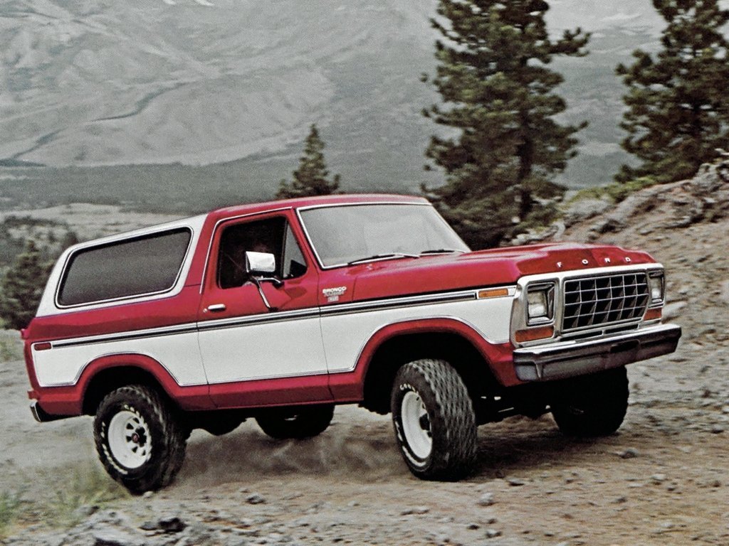 Ford Bronco II (Внедорожник 3 двери, 1978-1979)