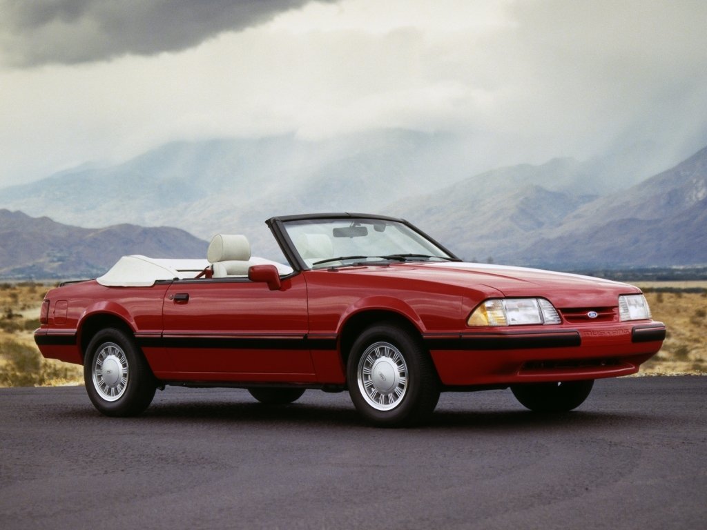 Ford Mustang III Рестайлинг (Кабриолет, 1987-1993)