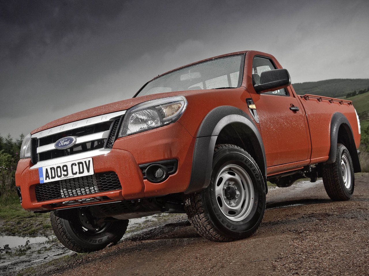 Ford Ranger II Рестайлинг (Пикап Одинарная кабина, 2009-2012)