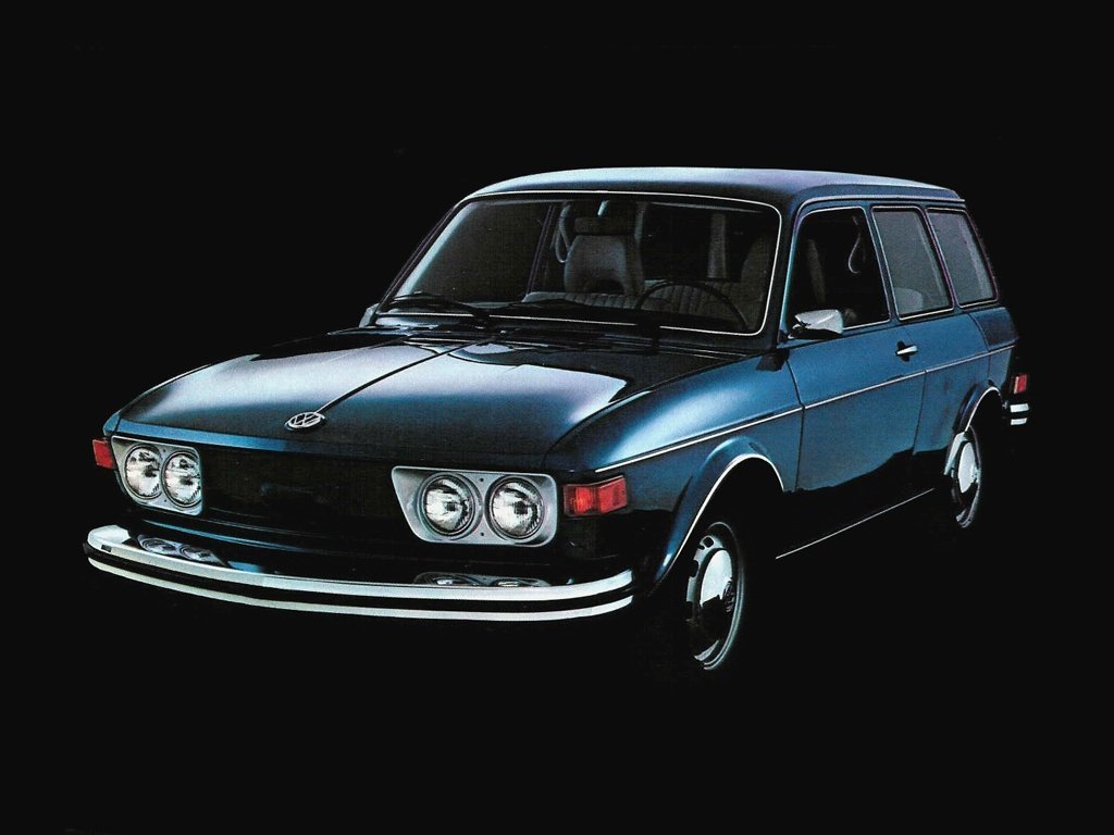 Volkswagen Type 4 II 412 (5-дверный универсал, 1972-1975)