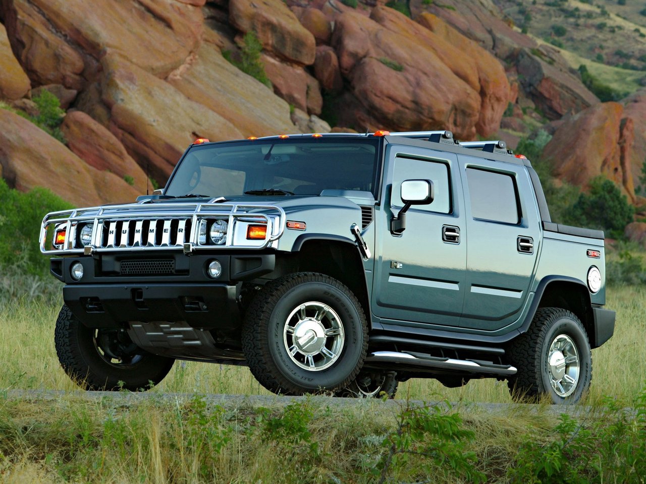 Hummer H2 (Пикап Двойная кабина, 2002-2007)