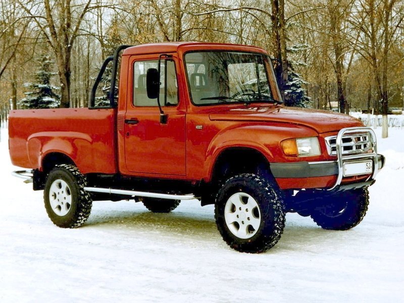 GAZ 2308 «Атаман» (Пикап Одинарная кабина, 1999-2000)