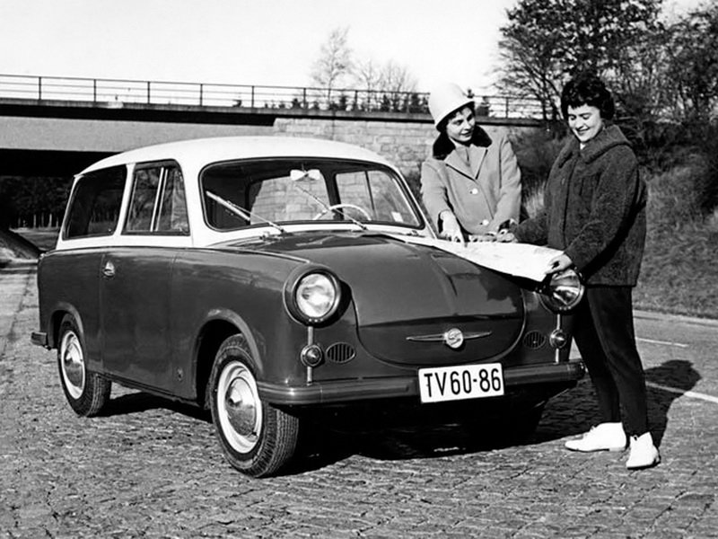 Trabant P50 (3-дверный универсал, 1958-1962)
