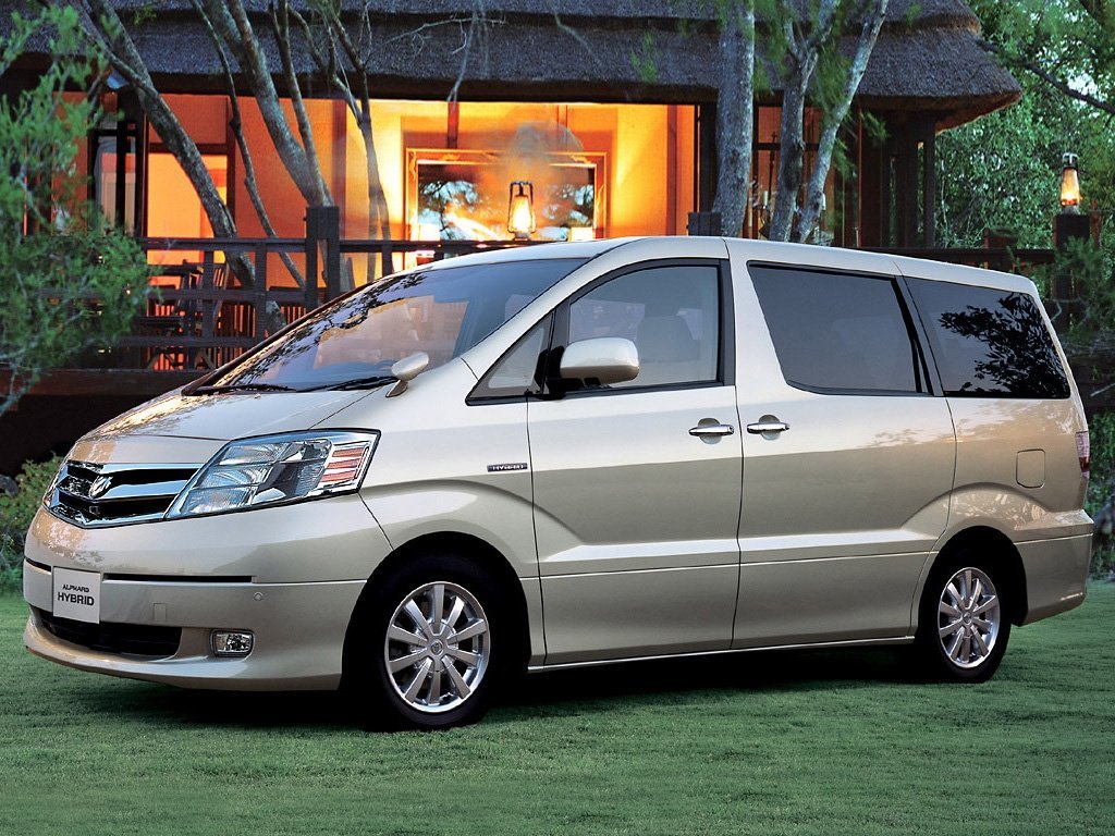 Toyota Alphard I Рестайлинг (Минивэн, 2005-2008)
