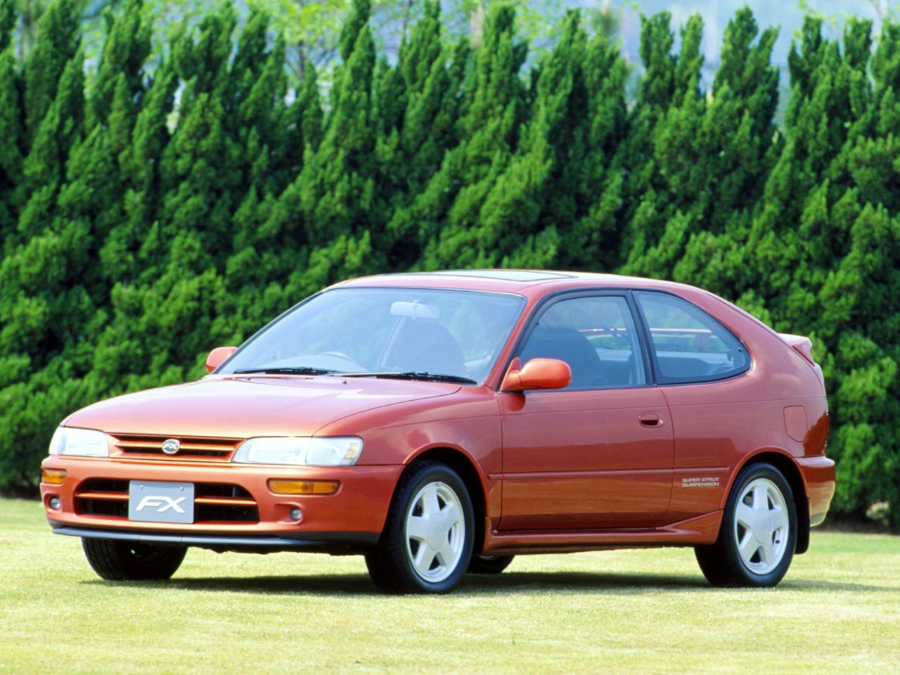 Toyota Corolla VII E100 (Хэтчбек 3 двери, 1991-2000)