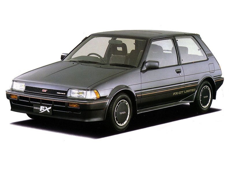 Toyota Corolla V E80 (Хэтчбек 3 двери, 1983-1988)