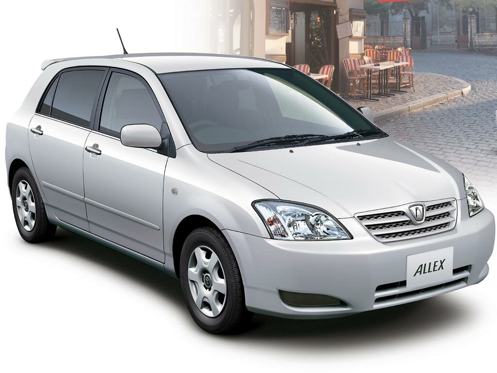 Toyota Allex I Рестайлинг (Хэтчбек 5 дверей, 2002-2004)