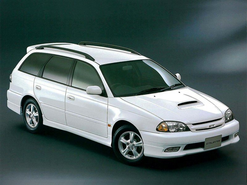 Toyota Caldina II Рестайлинг (5-дверный универсал, 2000-2002)