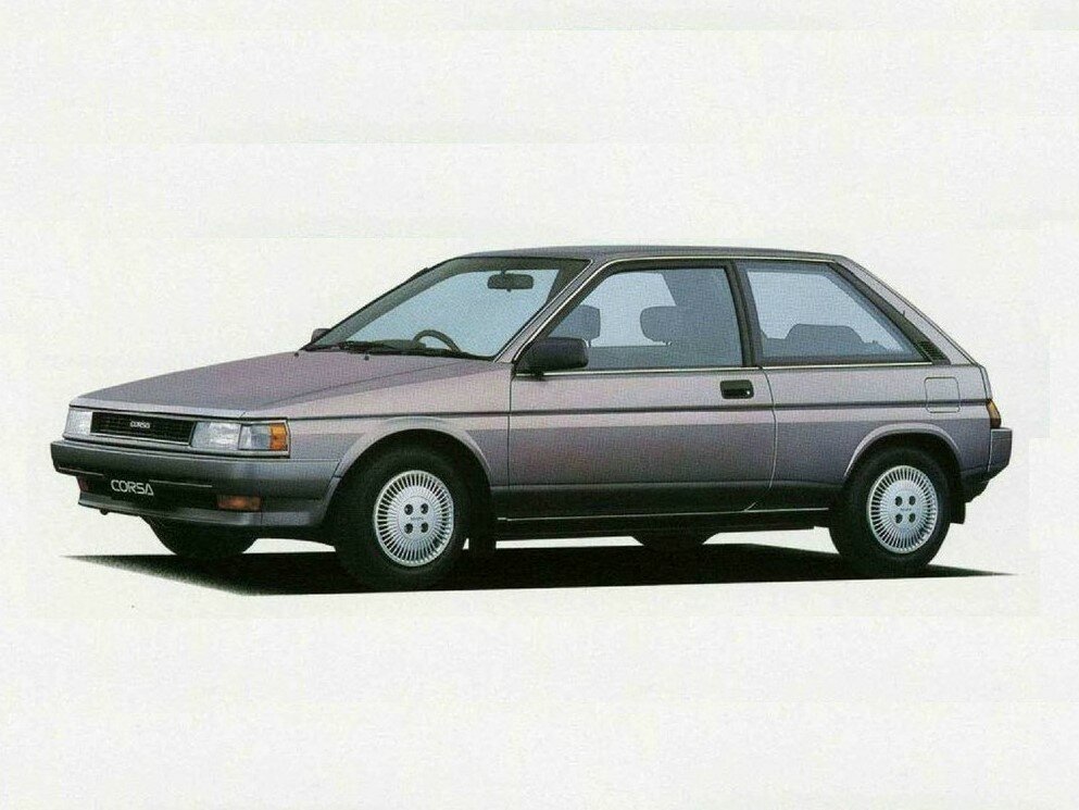 Toyota Corsa III L30 (Хэтчбек 3 двери, 1986-1990)