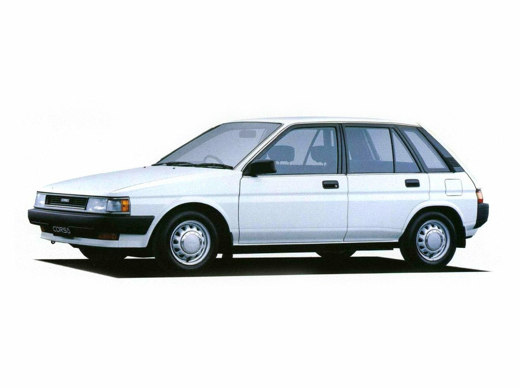 Toyota Corsa III L30 (Хэтчбек 5 дверей, 1986-1990)