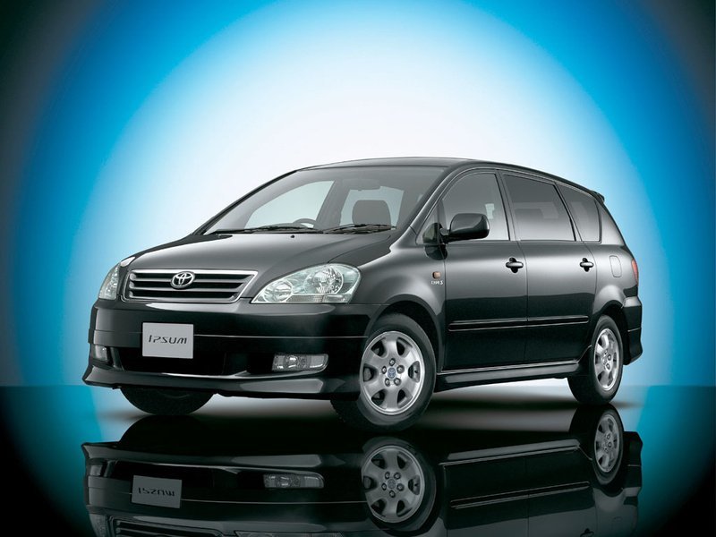 Toyota Ipsum II M20 (Компактвэн, 2001-2003)