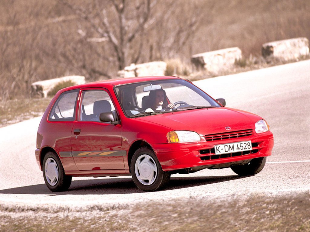 Toyota Starlet V P90 (Хэтчбек 3 двери, 1995-1999)