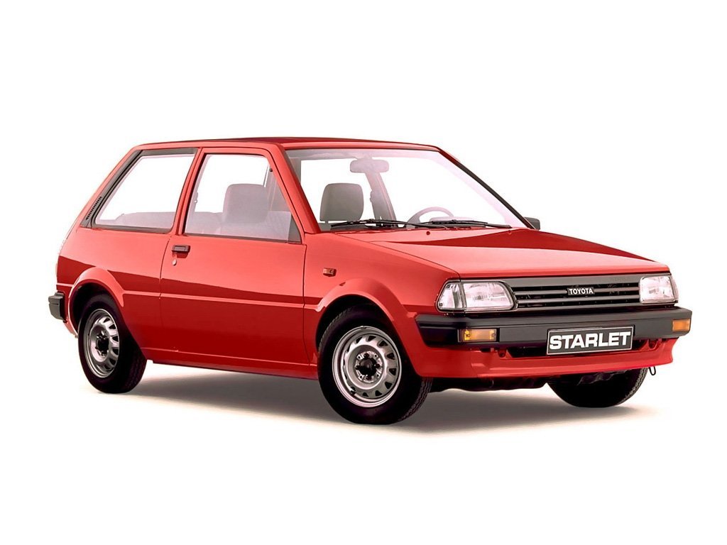 Toyota Starlet III P70 (Хэтчбек 3 двери, 1985-1990)