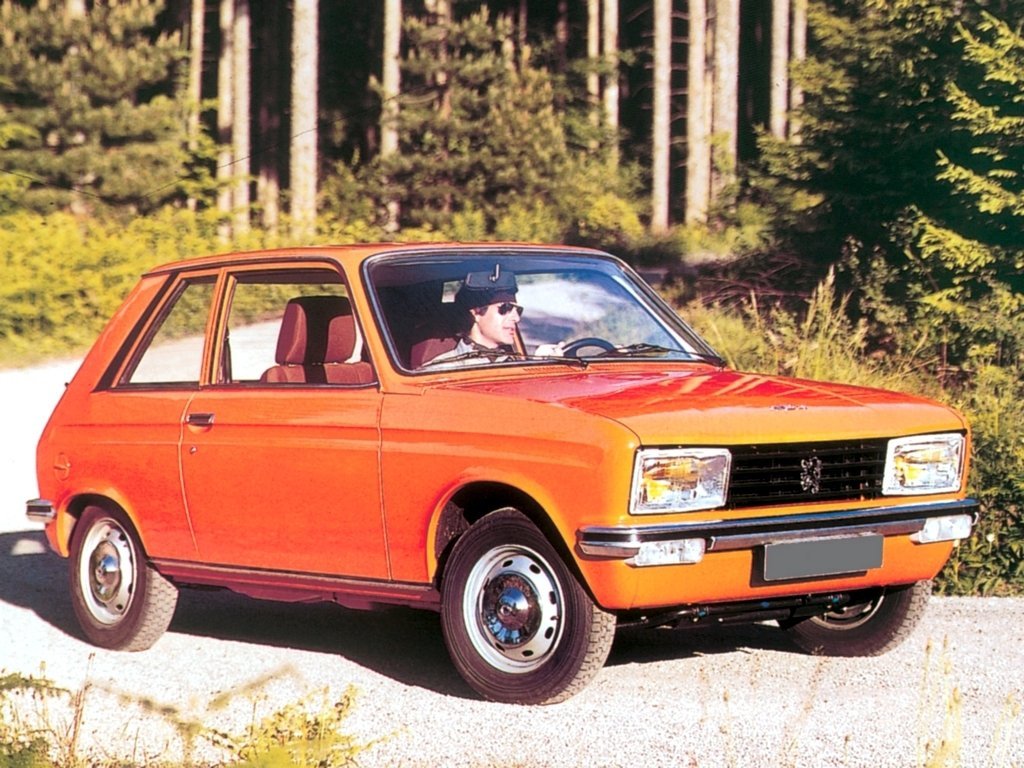Peugeot 104 (Хэтчбек 3 двери, 1972-1988)