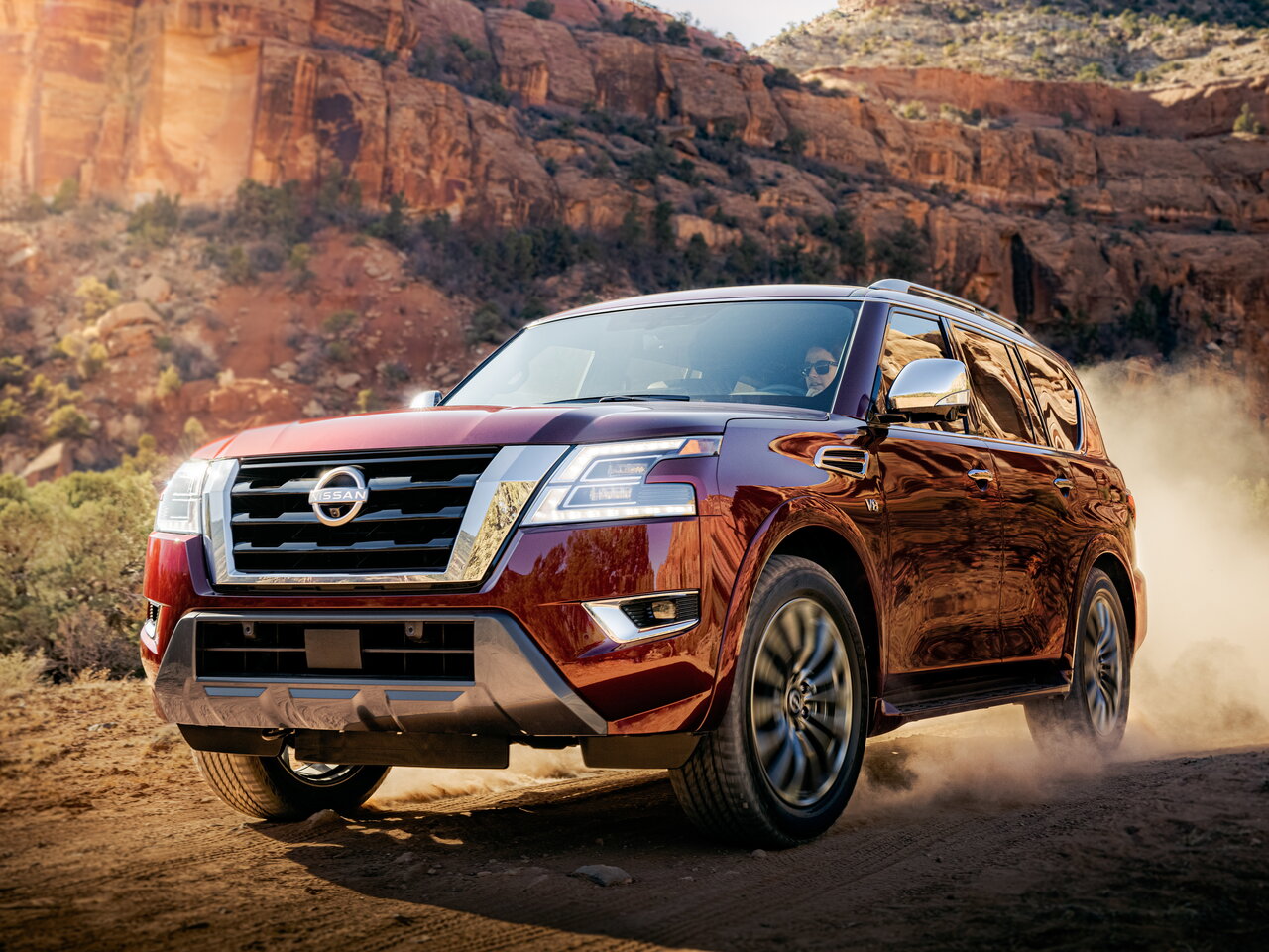 Nissan Armada II Рестайлинг (Внедорожник 5 дверей, 2020-н.в.)