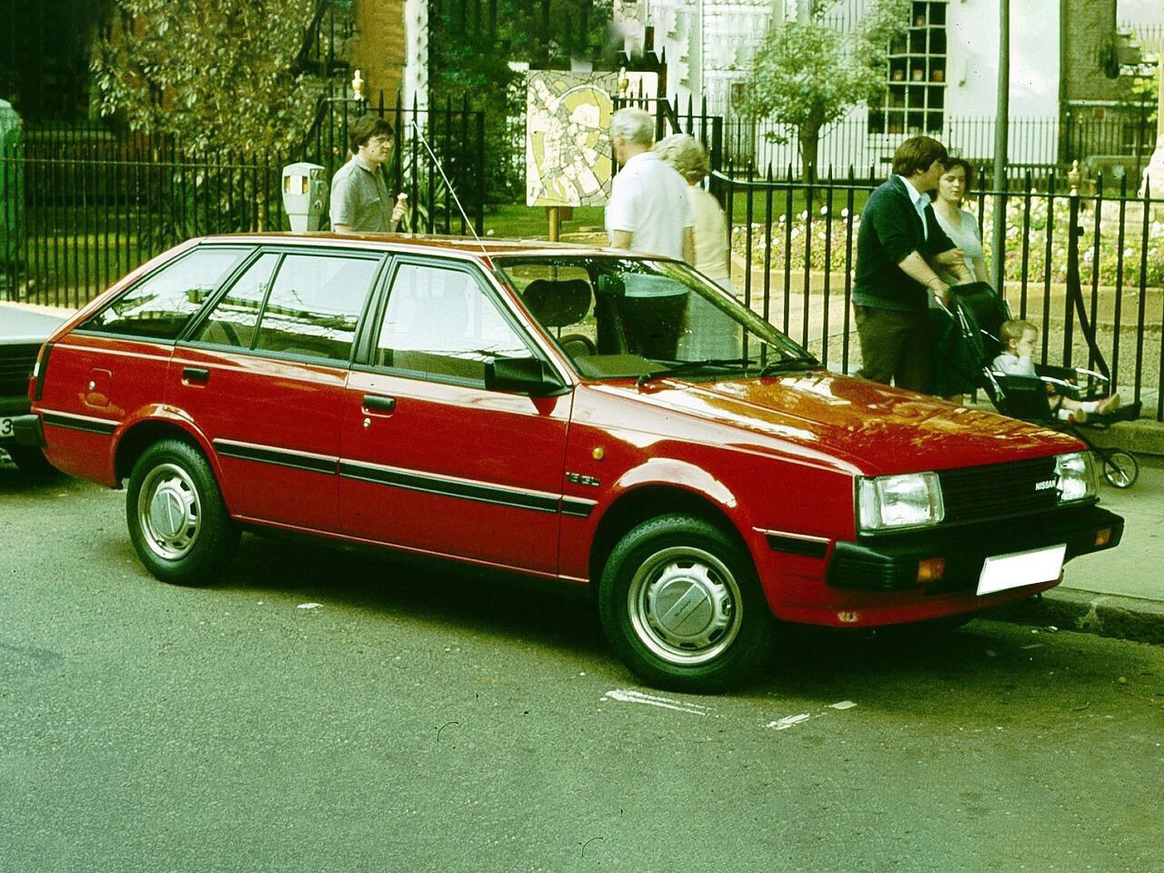 Nissan Sentra I B11 (5-дверный универсал, 1982-1986)