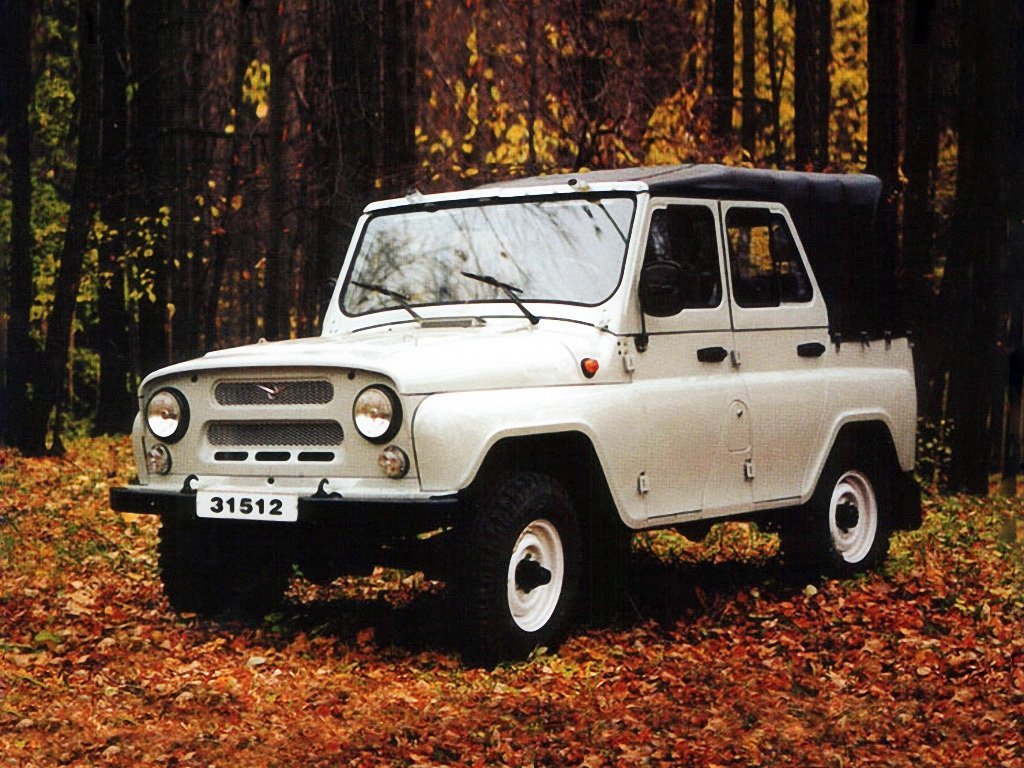 UAZ 3151 			 , 1985-2013) (Внедорожник (открытый верх), 1985-2013)