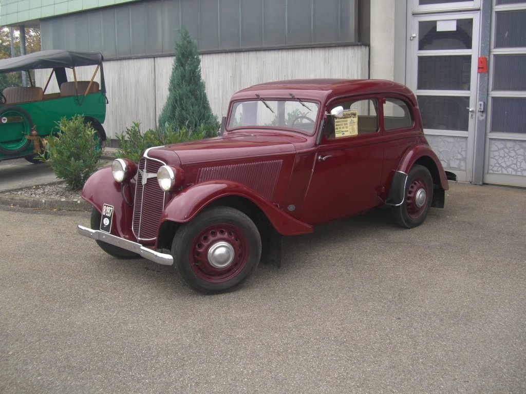 Adler Trumpf Junior I (Седан 2 двери, 1934-1941)
