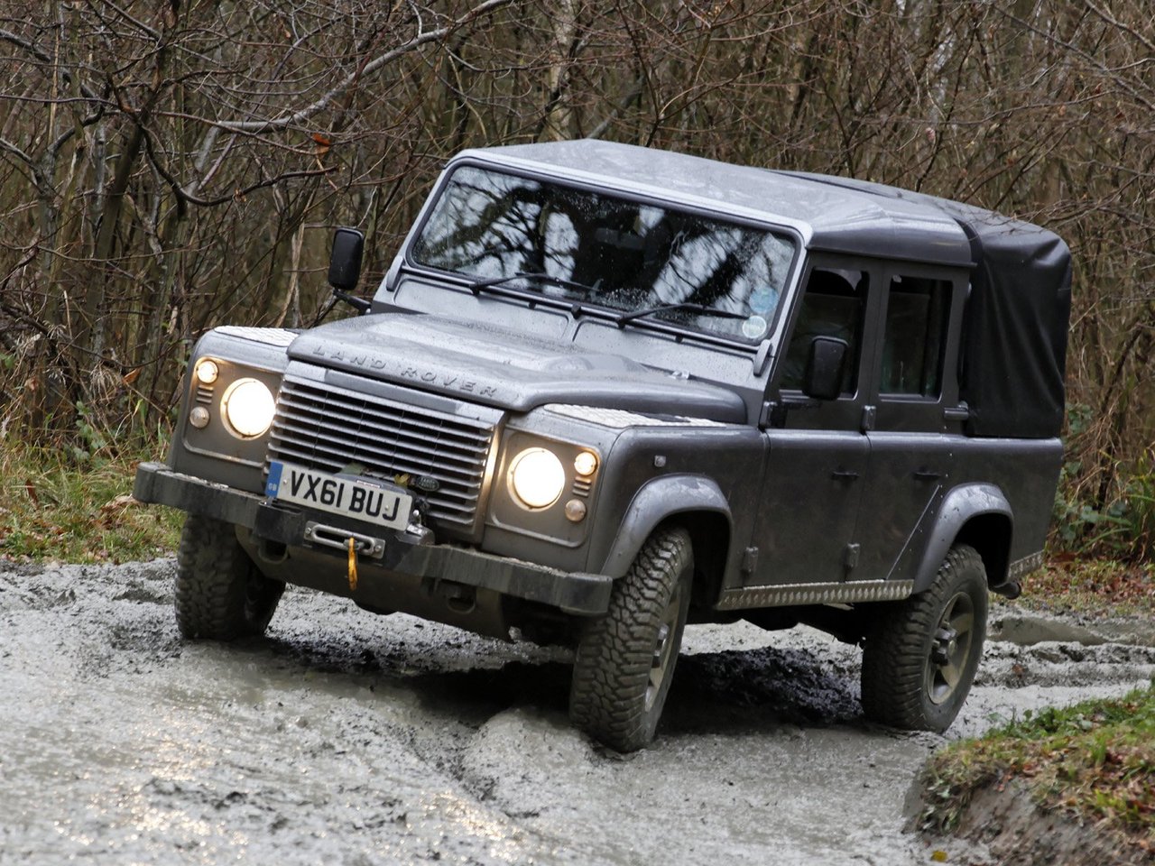 Land Rover Defender I Рестайлинг (Пикап Двойная кабина, 2007-2016)