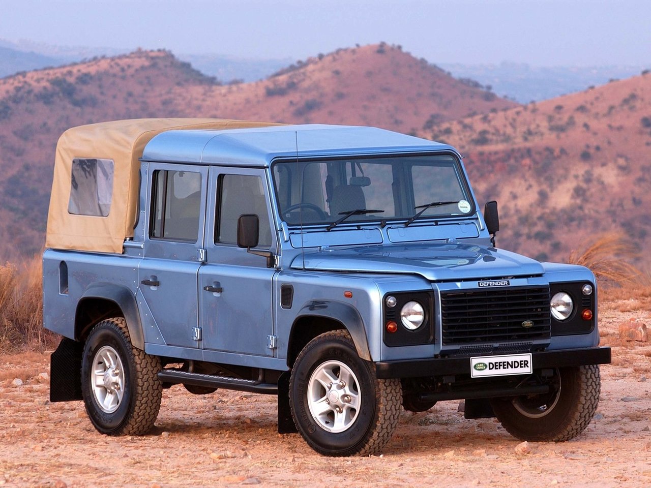 Land Rover Defender I (Пикап Двойная кабина, 1983-2007)