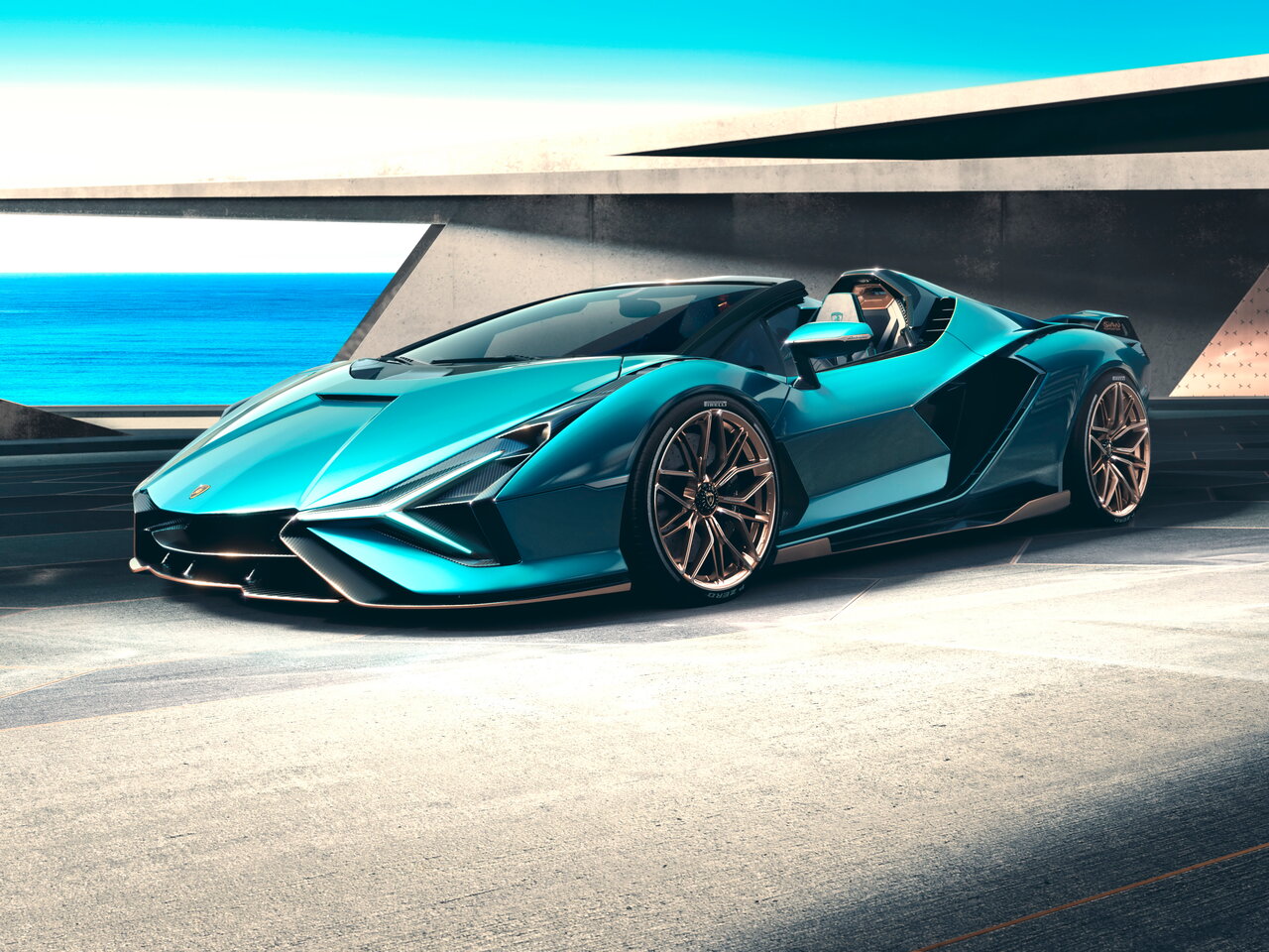 Lamborghini Sián (Родстер, 2020-2020)