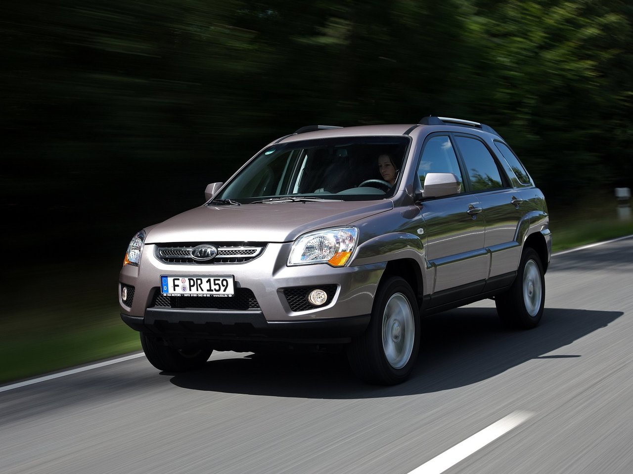 Kia Sportage II Рестайлинг (Внедорожник 5 дверей, 2008-2010)