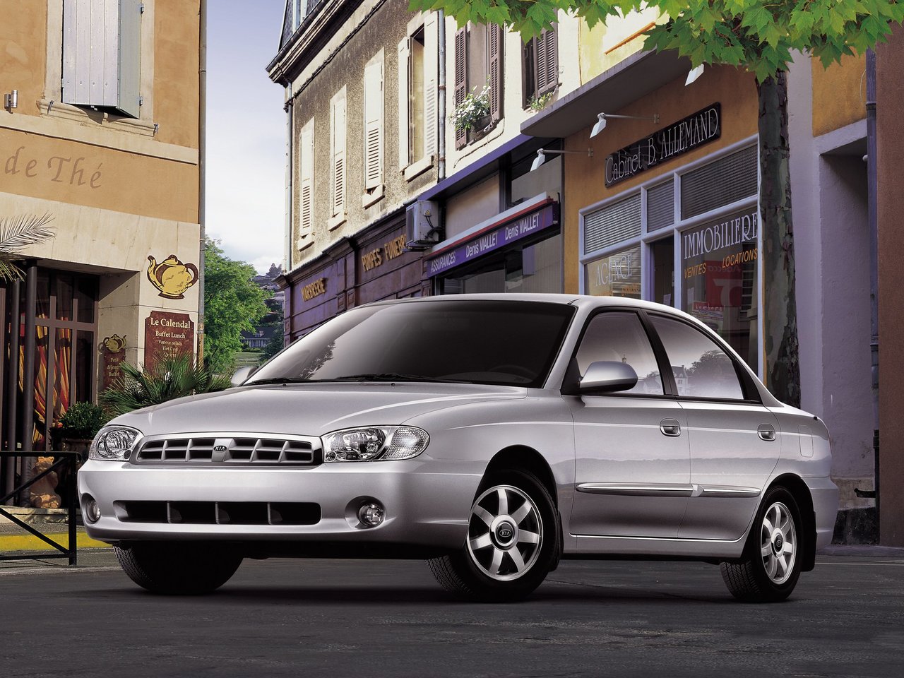 Kia Sephia II Рестайлинг (Седан, 2001-2004)