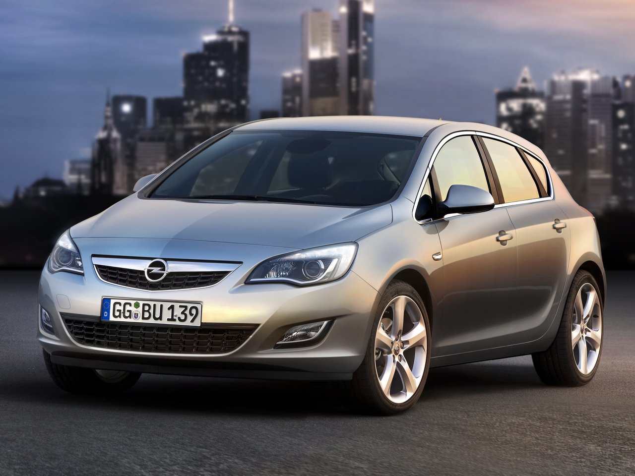 Opel Astra J (Хэтчбек 5 дверей, 2009-2012)