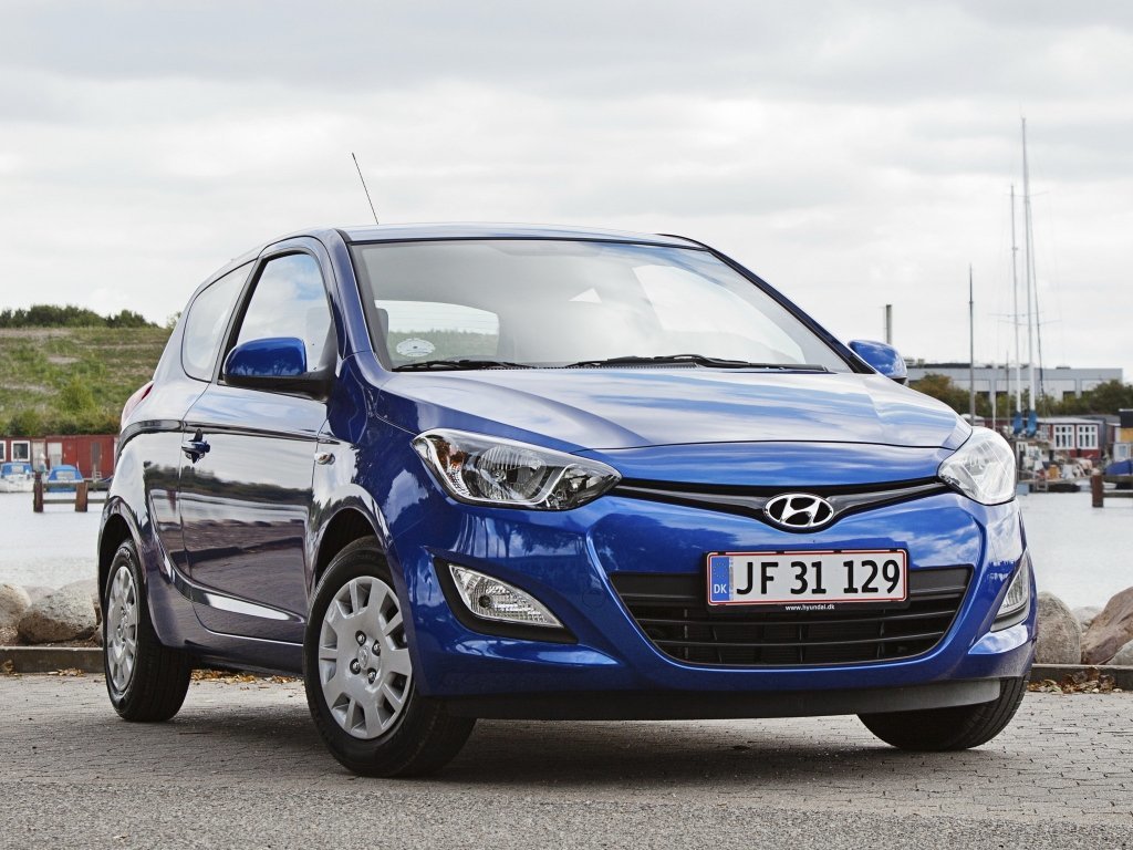 Hyundai i20 I Рестайлинг (Хэтчбек 3 двери, 2012-2014)