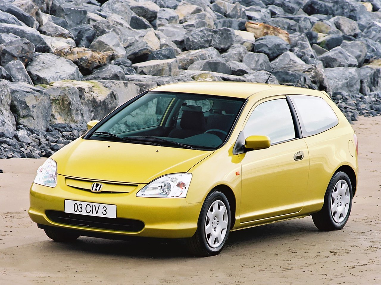 Honda Civic VII (Хэтчбек 3 двери, 2000-2003)