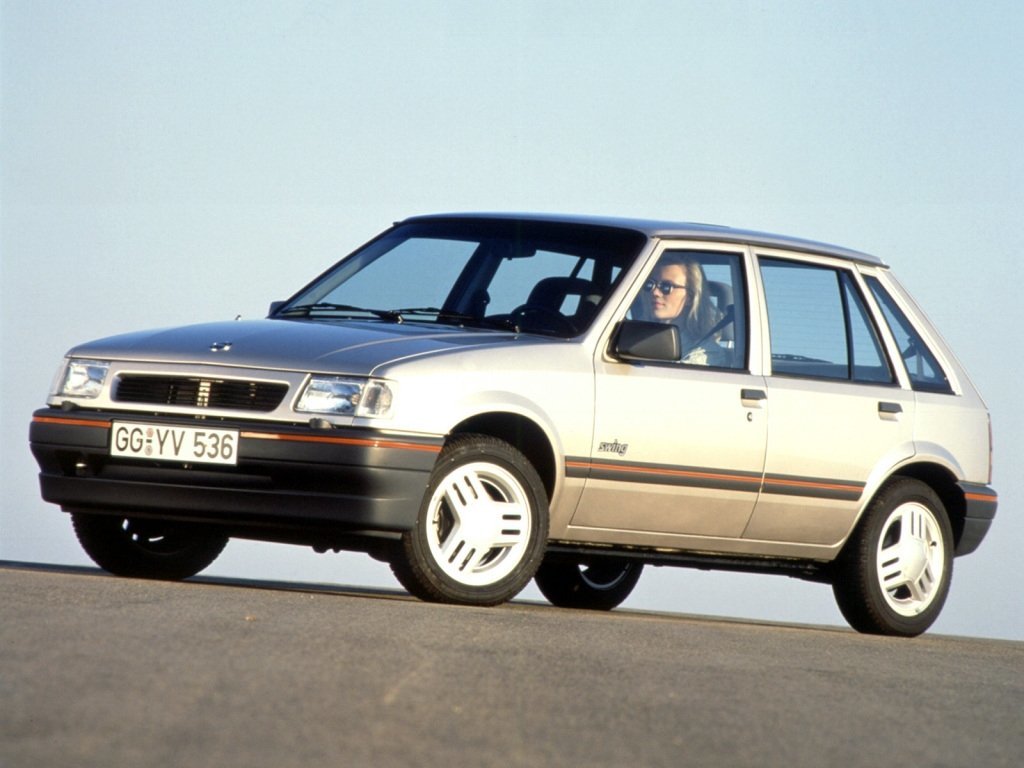 Opel Corsa A (Хэтчбек 5 дверей, 1982-1993)