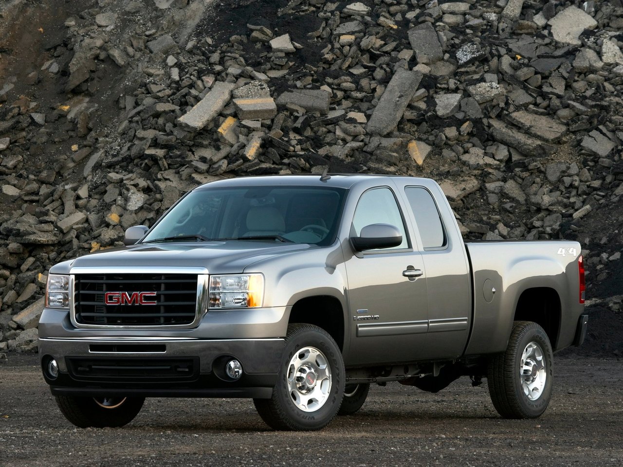 GMC Sierra IIIGMT900 (Пикап Половина кабины, 2007-2014)