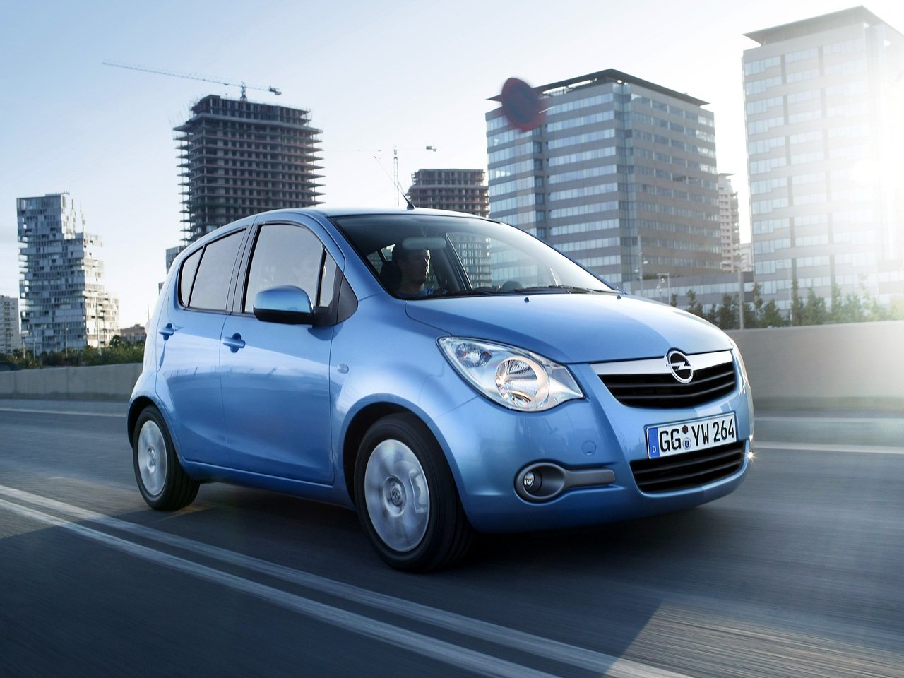 Opel Agila B (Хэтчбек 5 дверей, 2008-н.в.)