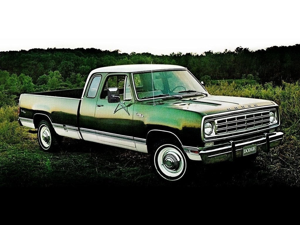 Dodge D/W Series III (Пикап Половина кабины, 1972-1980)