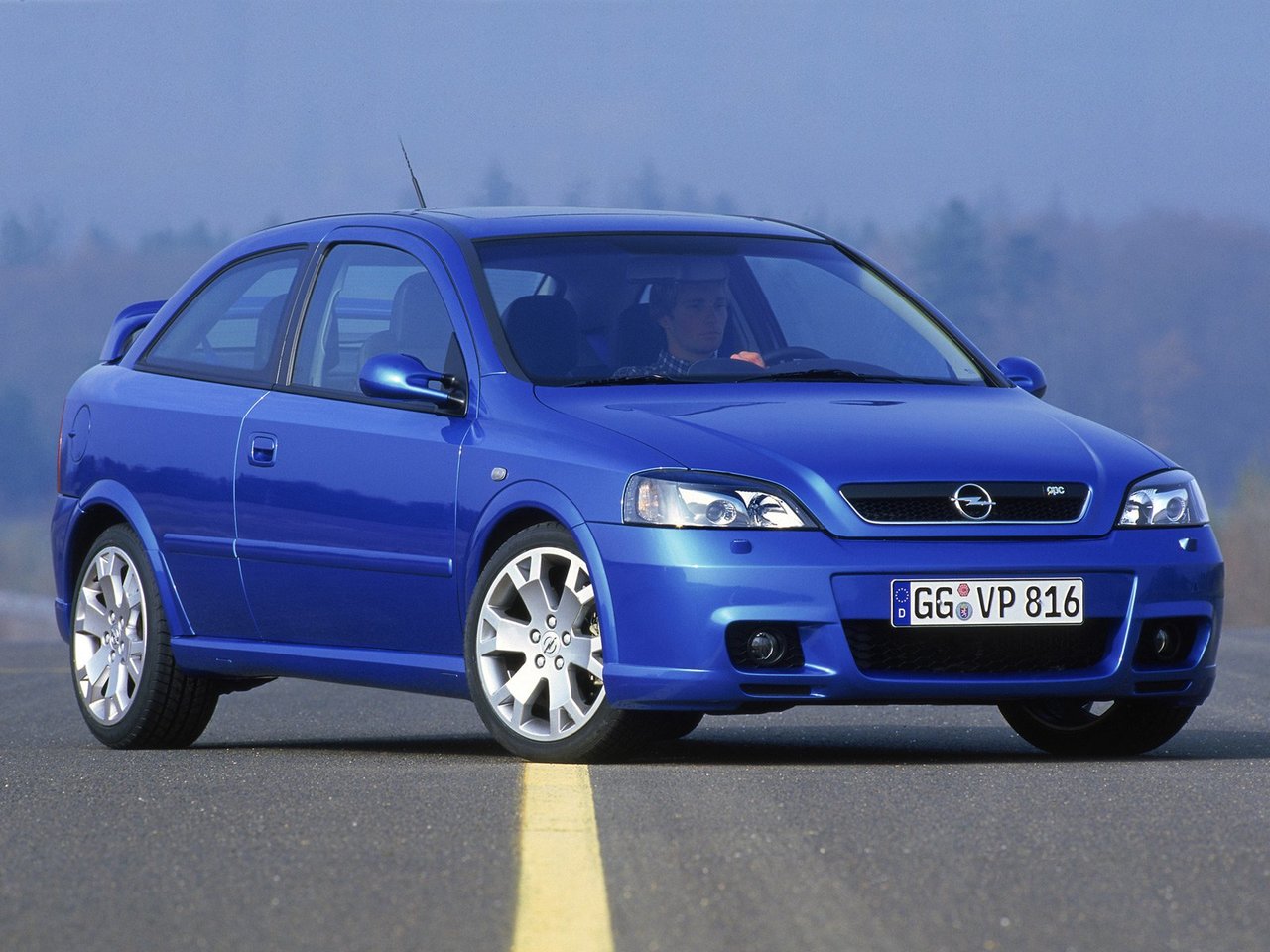 Opel Astra OPC G Рестайлинг (Хэтчбек 3 двери, 2002-2004)