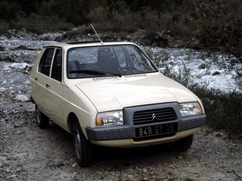 Citroen Visa (Хэтчбек 5 дверей, 1978-1991)