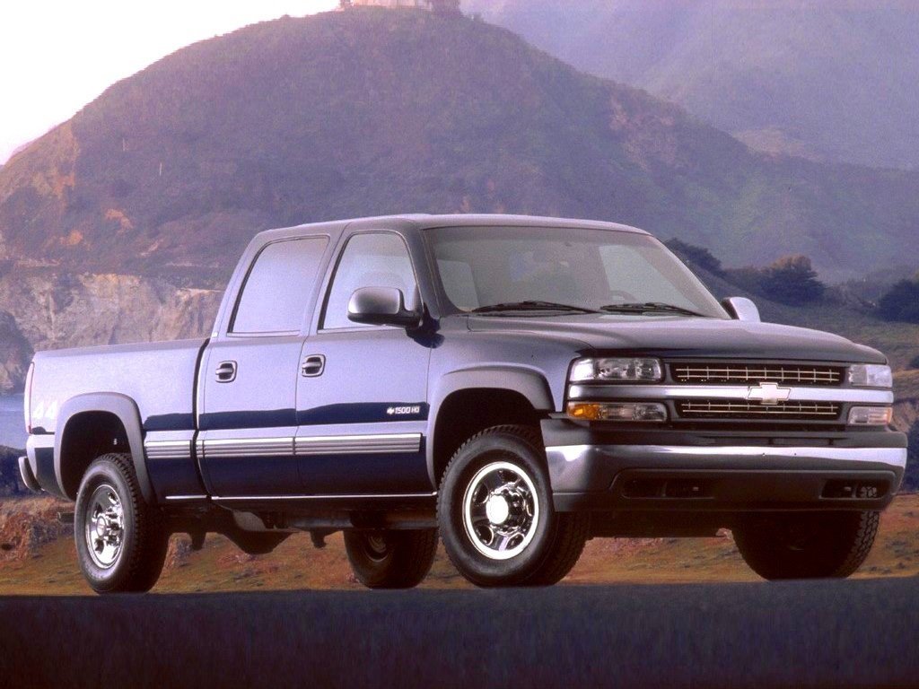 Chevrolet Silverado I GMT800 (Пикап Двойная кабина, 1998-2003)