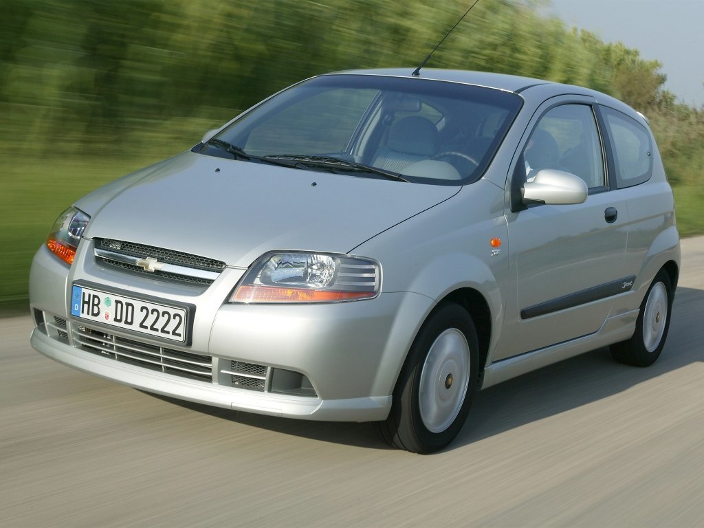 Chevrolet Kalos (Хэтчбек 3 двери, 2003-2008)
