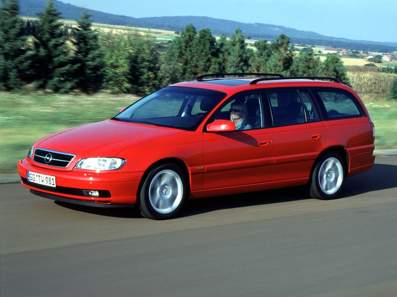 Opel Omega B Рестайлинг (5-дверный универсал, 1999-2004)
