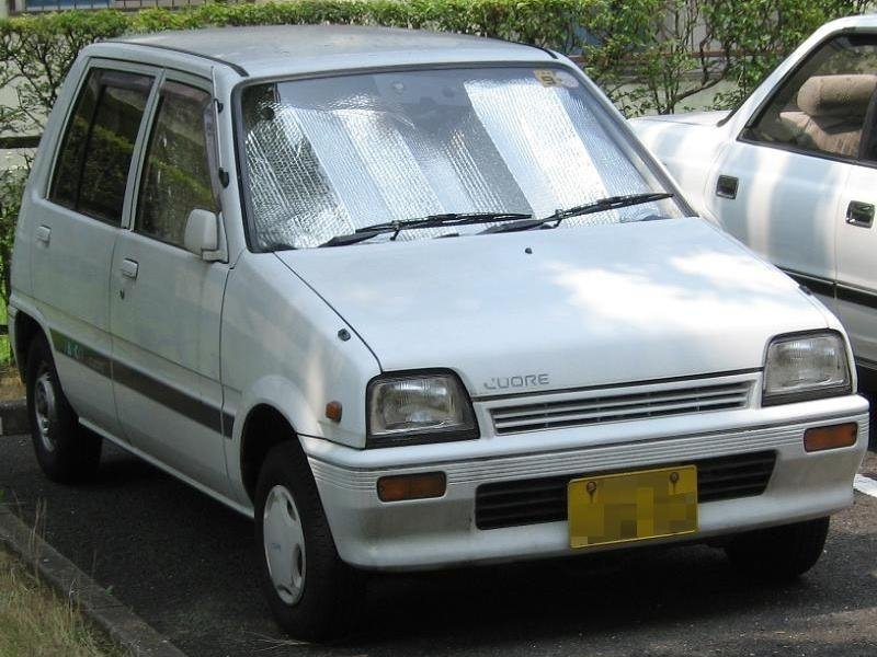 Daihatsu Cuore II L70 (Хэтчбек 5 дверей, 1985-1990)