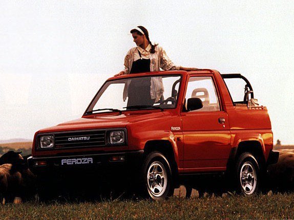Daihatsu Feroza 			 , 1989-1999) (Внедорожник (открытый верх), 1989-1999)