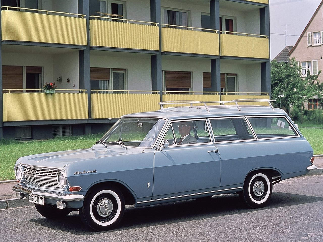 Opel Rekord A (3-дверный универсал, 1963-1965)